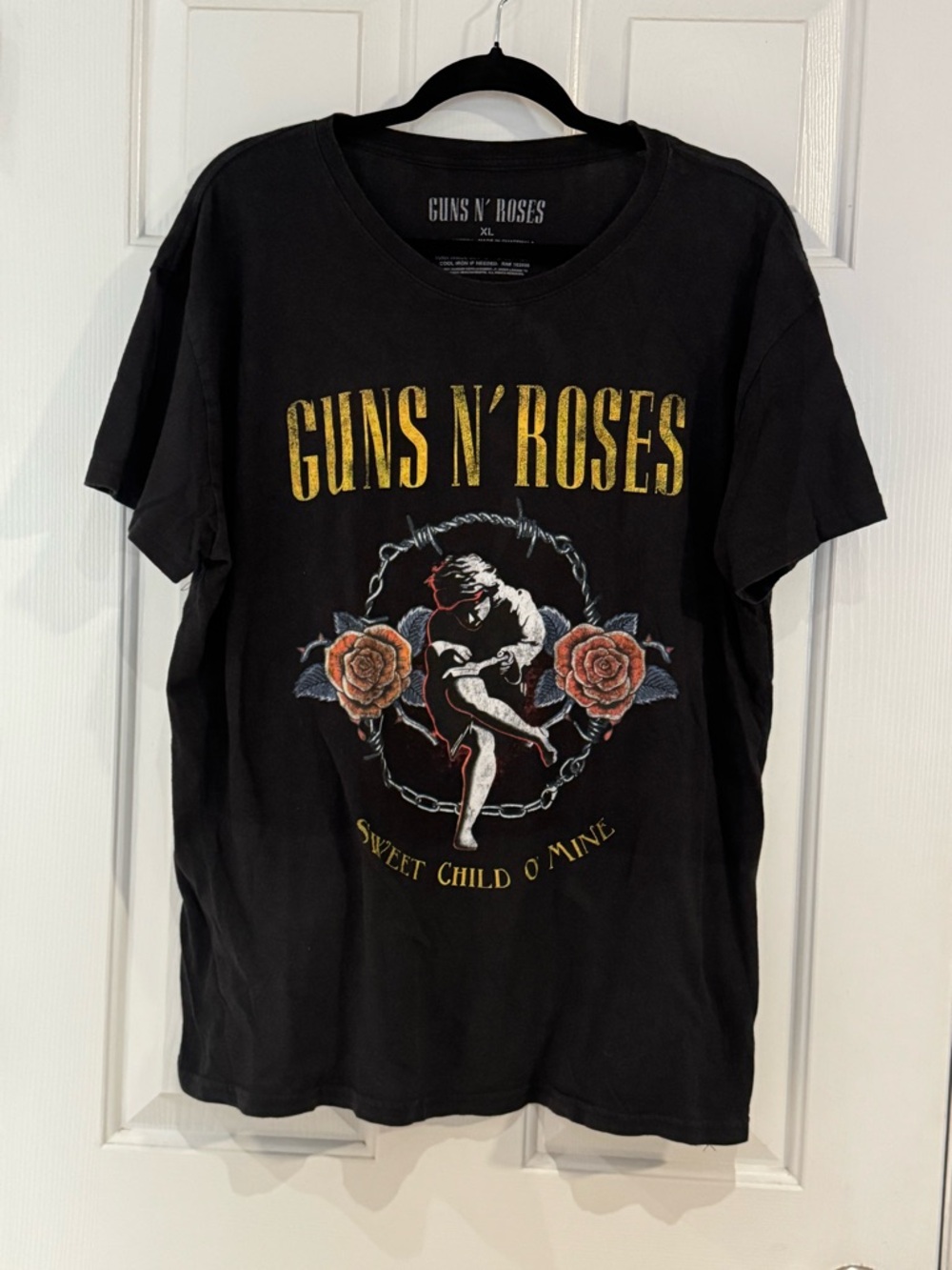 Guns N' Roses Black Short Sleeve Graphic Tee - Sweet Child O' Mine